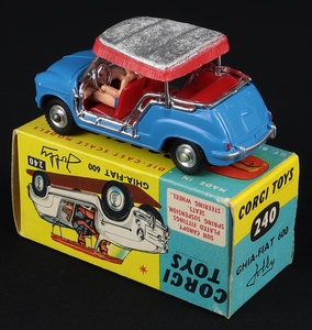 Corgi toys 240 ghia fiat jolly ff741 back