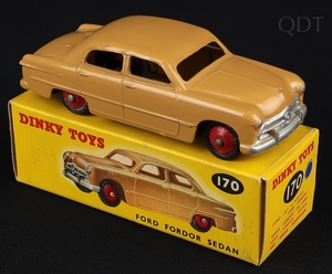 Dinky toys 170 ford fordor sedan ff745 front