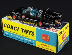 Corgi toys 267 batmobile ff748 back