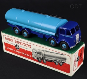 Dinky supertoys 504 foden 14 ton tanker ff761 front