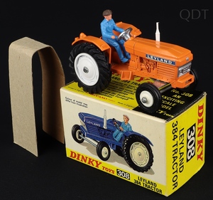 Dinky toys 308 leyland tractor 384 ff756 front