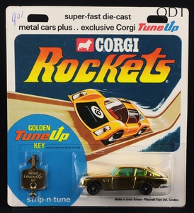 Corgi rockets 901 aston martin db6 ff764 front