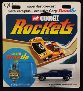 Corgi rockets 909 mercedes c111 front