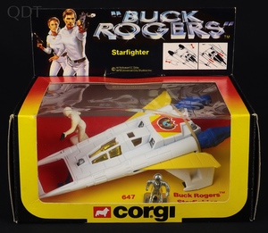 Corhi toys 647 buck rogers starfighter ff771 front