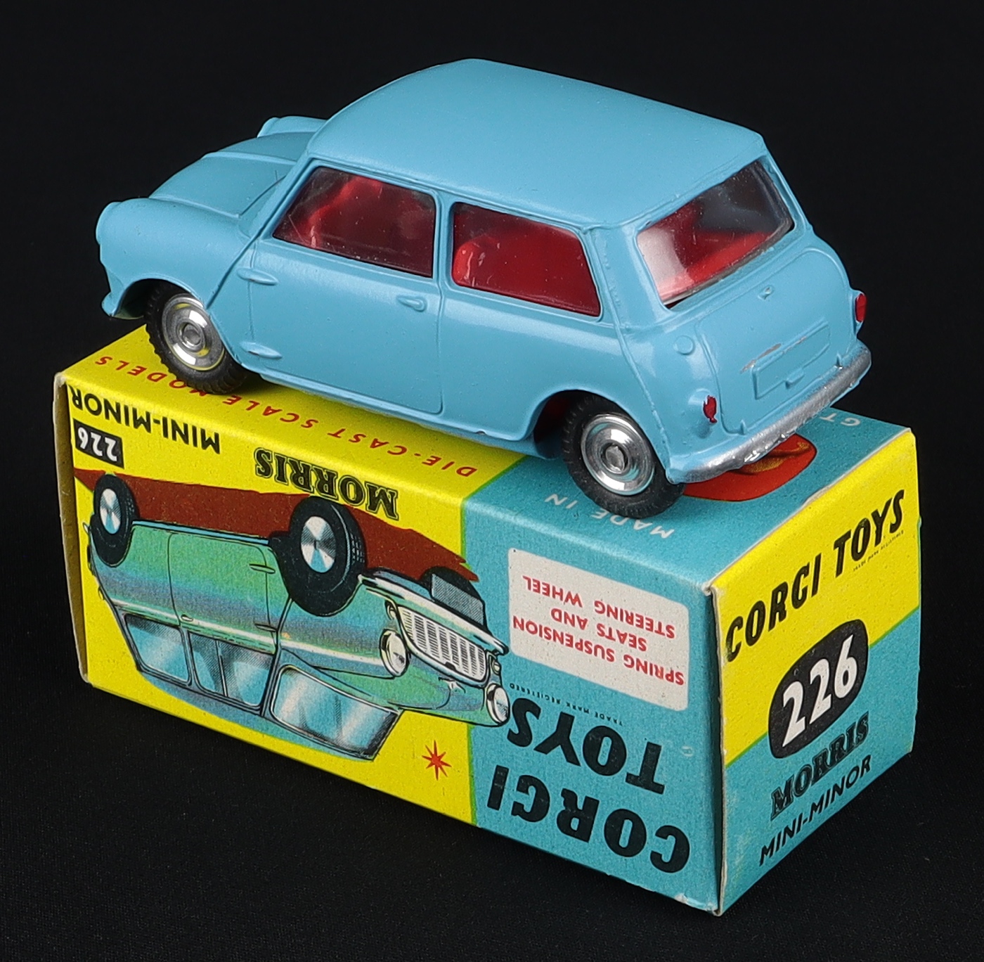 Corgi Toys 226 Morris Mini Minor - QDT