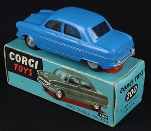 Corgi toys 200 ford consul saloon ff783 back