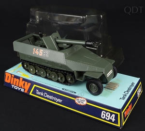 Dinky toys 694 tank destroyer ff787 front