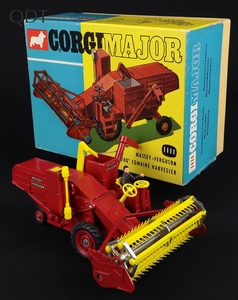 Corgi major toys 1111 massey ferguson combine harvester ff792 front