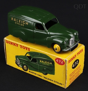 Dinky toys 472 raleigh cycles austin van ff795 front