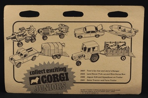 Corgi juniors twin pack 2506 amf ski daddler snowmobile trailer ff801 back