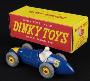 Dinky toys 234 ferrari racing car ff829 back