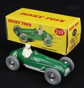 Dinky toys 233 cooper bristol racing car ff831 front