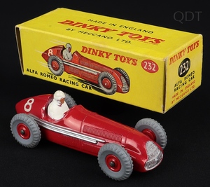 Dinky toys 232 alfa romeo racing car ff840 front