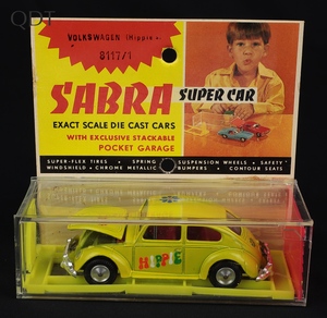 Sabra models 8117:1 vw hippie's car ff849 front