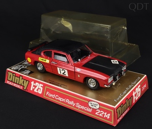 Dinky toys 2214 ford capri rally special ff853 front