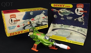 Dinky toys 351 ufo interceptor ff855a front