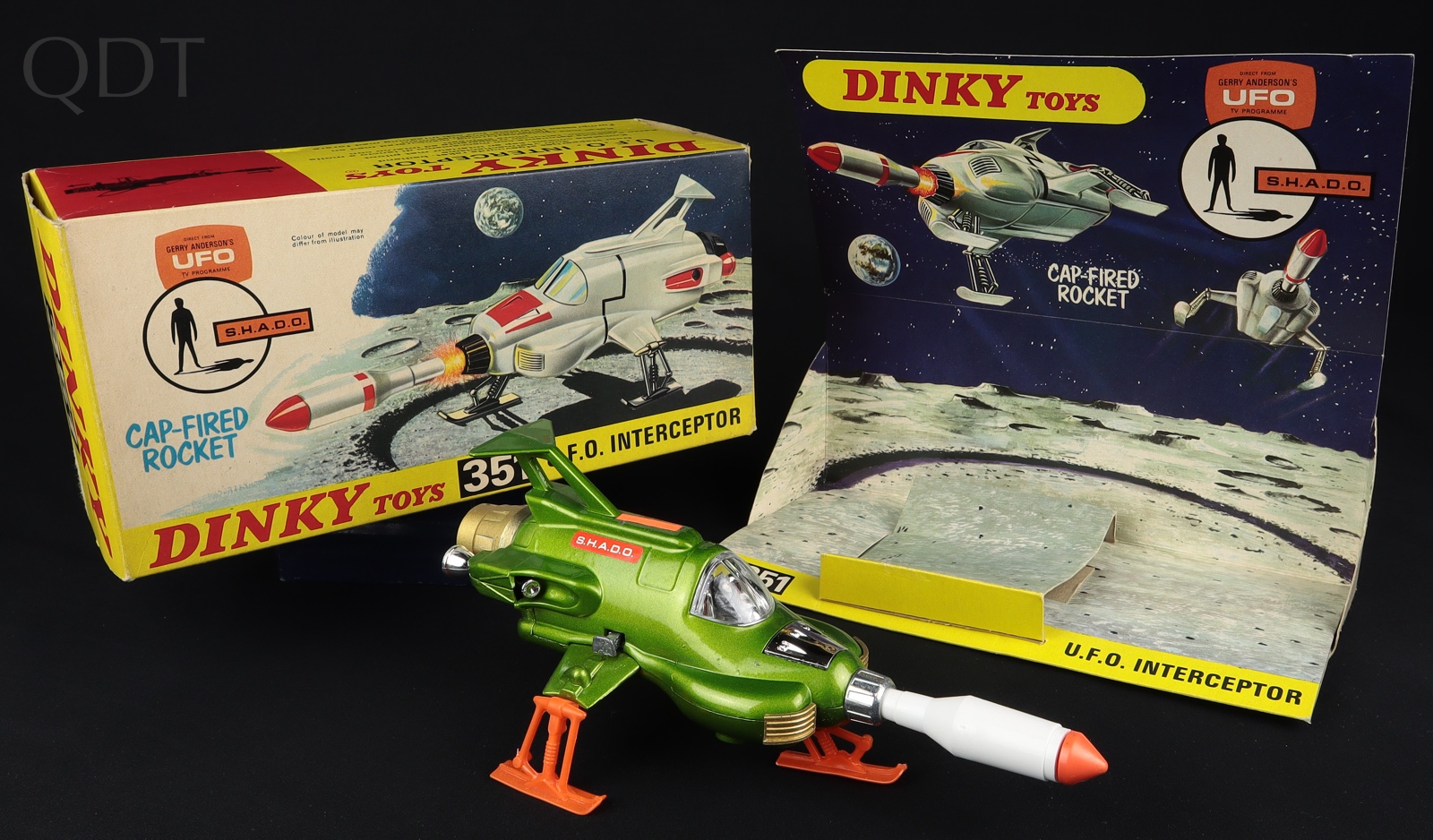 Dinky Toys 351 SHADO 2 UFO Interceptor - QDT