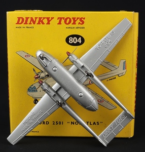 French dinky toys 804 noratlas nord 2501 ff857 base