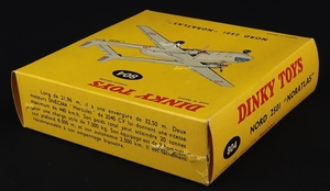 French dinky toys 804 noratlas nord 2501 ff857 box