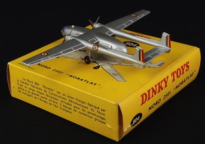 French dinky toys 804 noratlas nord 2501 ff857 back