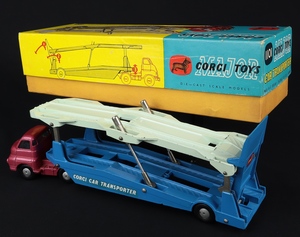 Corgi toys 1101 carrimore car transporter ff875 back