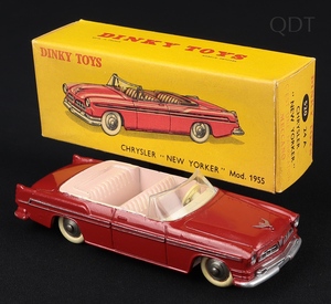 French dinky toys 24a 520 chrysler new yorker ff878 front