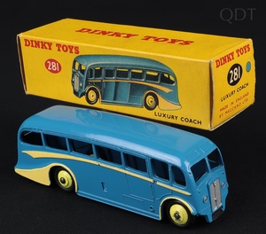Dinky toys 281 luxury coach ff884 front