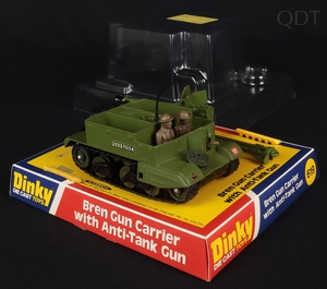 Dinky toys 619 bren gun carrier anti tank gun ff901 front