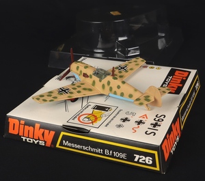 Dinky toys 726 messerschmitt plane ff904 back