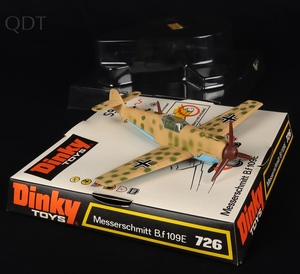 Dinky toys 726 messerschmitt plane ff904 front