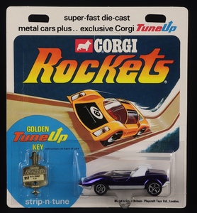 Corgi rockets 917 alfa romeo p33 ff920 front