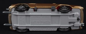 Corgi toys 261 james bond aston martin 007 ff933 base