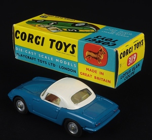 Corg toys 319 lotus elan coupe ff928 back