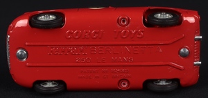 Corgi toys 314 ferrari berlinetta 250 le mans ff929 base
