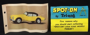 Spot on models 112 jensen 541 ff939 leaflets