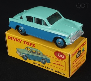 Dinky Toys 166 Sunbeam Rapier Saloon - QDT