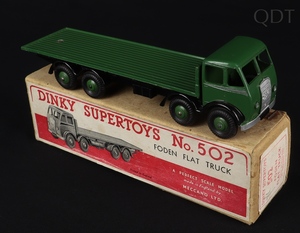 Dinky toys 502 foden flat truck ff947 front
