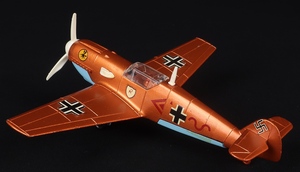 Dinky toys 726 messerschmitt bf 109e ff955 back