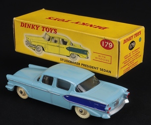 Dinky toys 179 studebaker president sedan ff981 back