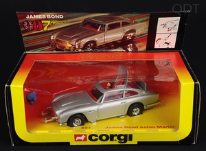 Corgi toys 271 james bond aston martin ff984 front