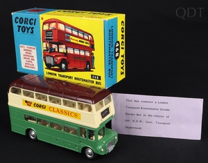 Corgi toys 468 routemaster bus new south wales gg30 front