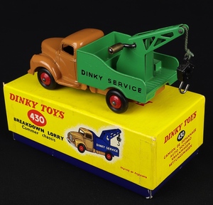 Dinky toys 430 commer breakdown lorry gg32 back