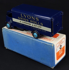 Dinky toys 514 lyons swiss rolls gg34 back