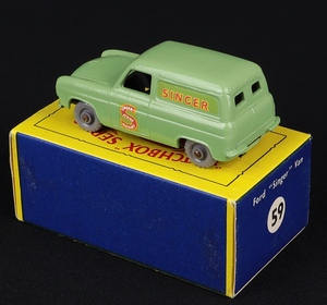 Matchbox 1 75 59 ford singer van gg77 back