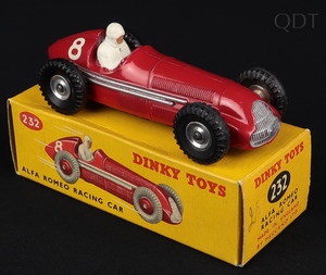 Dinky toys 232 alfa romeo racing car gg84 front