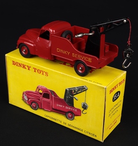 French dinky toys 35a citroen breakdown truck gg91 back