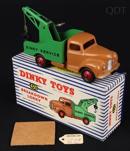 Dinky toys 430 breakdown lorry gg102 front