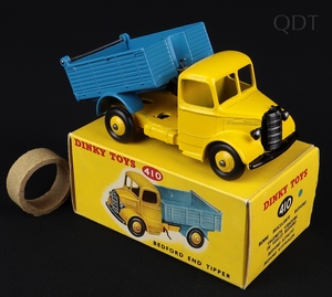 Dinky toys 410 bedford end tipper gg106 front