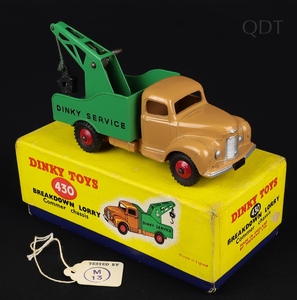 Dinky toys 430 breakdown lorry gg103 front