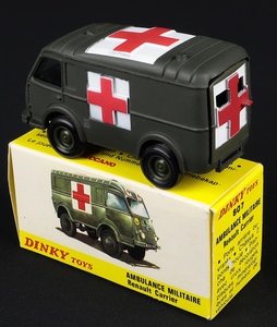 French Dinky Toys 807 Renault Military Ambulance - QDT